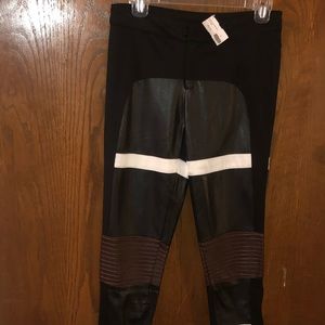 Rider leather pants